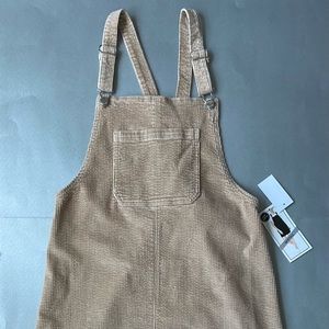 *NWT* Tinsel Town Corduroy Overall Mini Dress